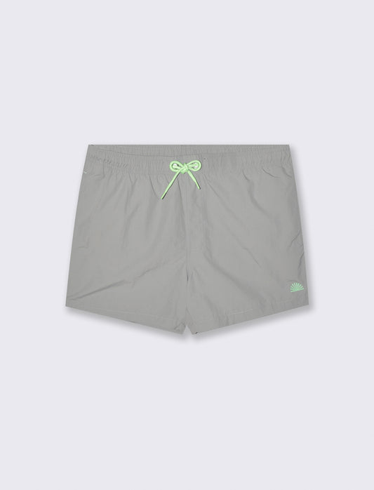 Costume Mare in Tessuto Tecnico Premium - Grigio