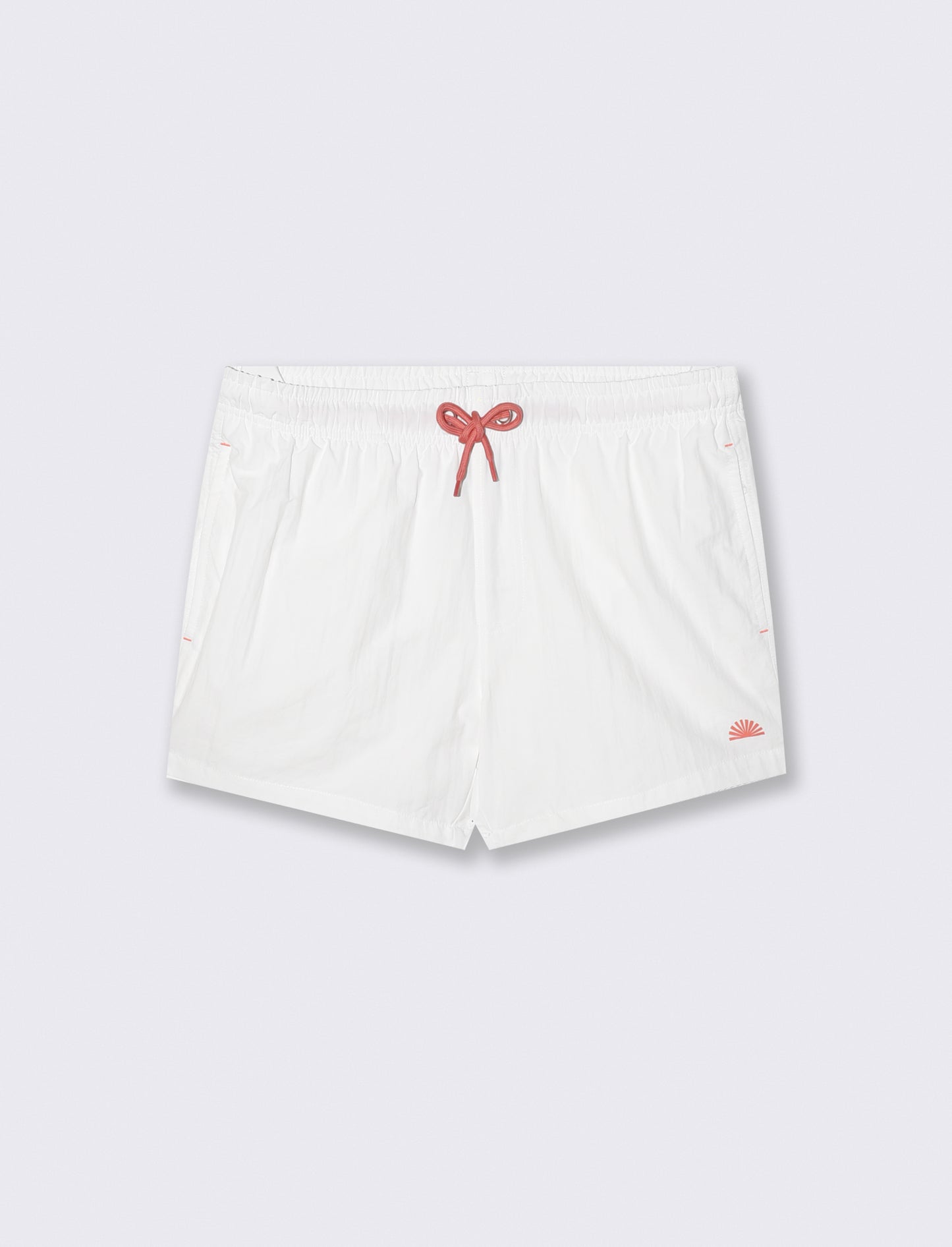 Costume Mare in Tessuto Tecnico Premium - Bianco