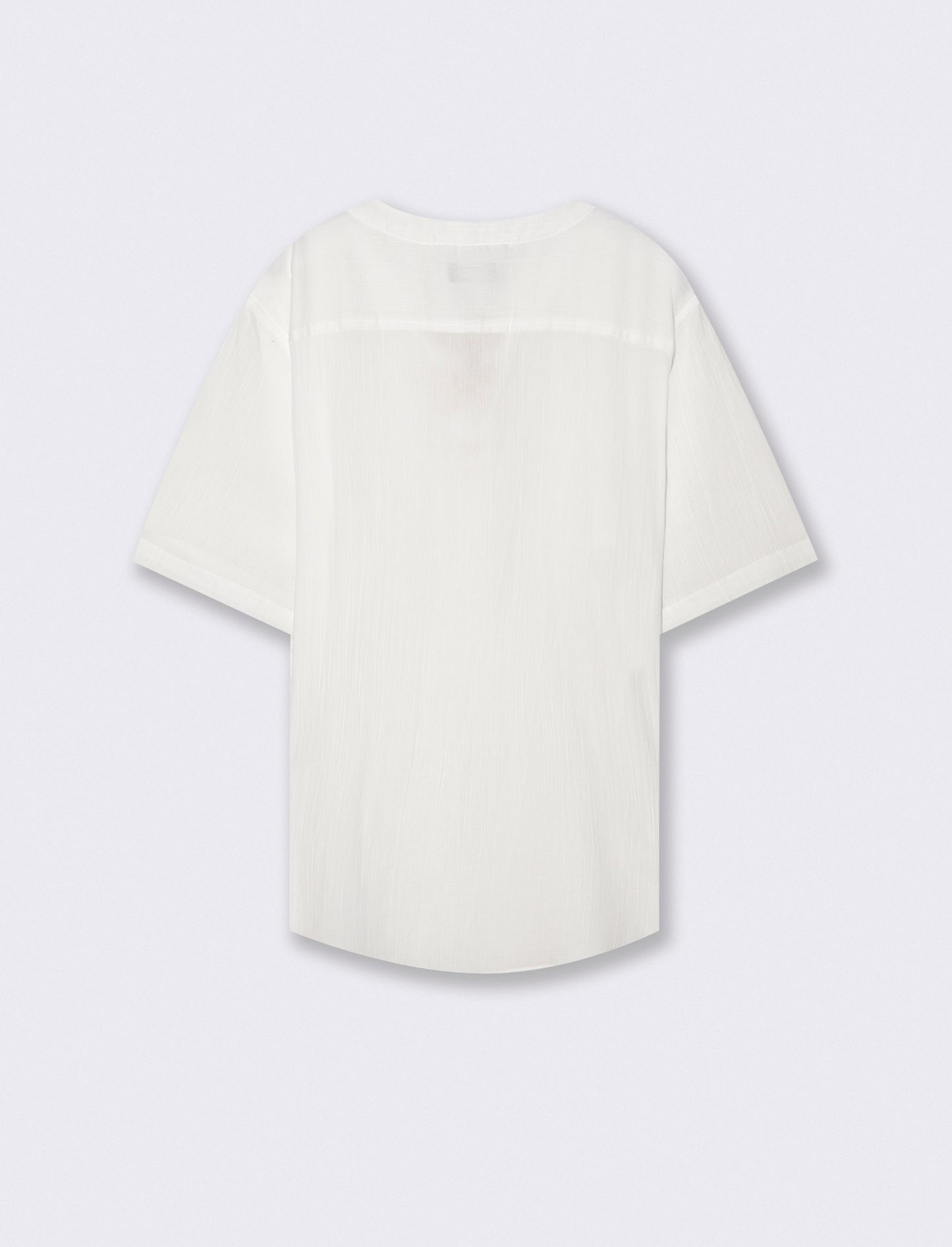 CASACCA  EFFETTO CREPE - Bianco