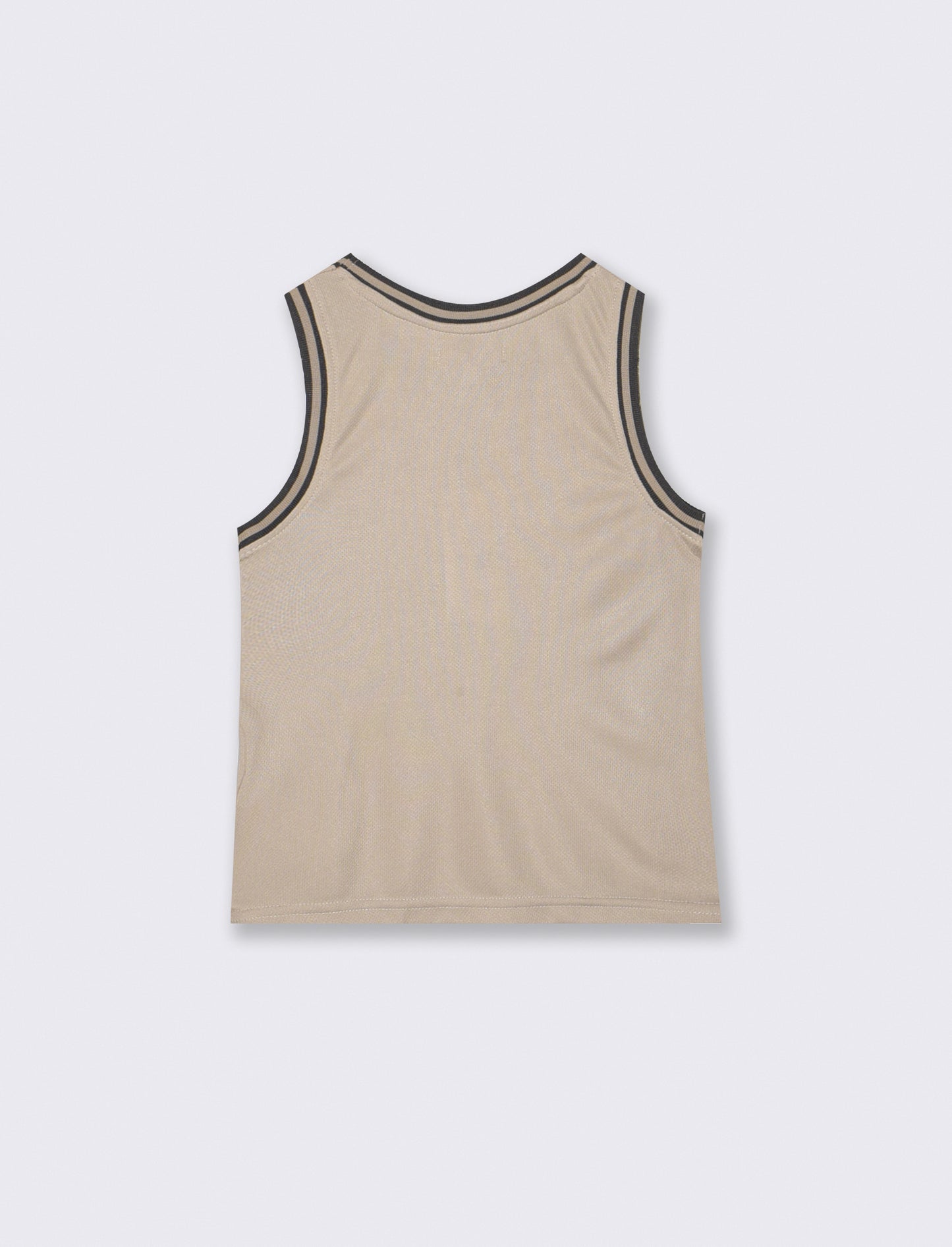 Canotta beach volley con stile college - Beige
