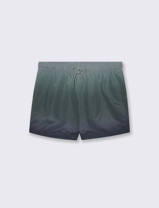 Costume Fantasia Degradè con Tasche - Verde militare