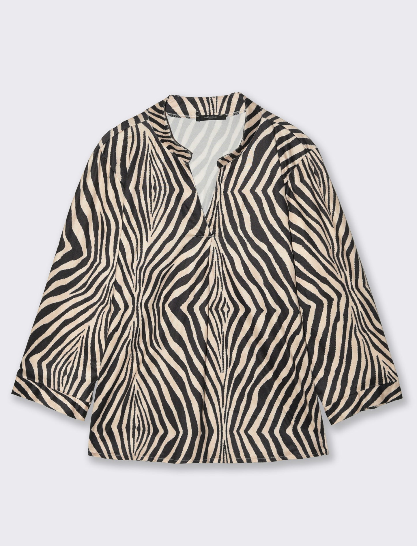 T-SHIRT STAMPATA - Zebrato