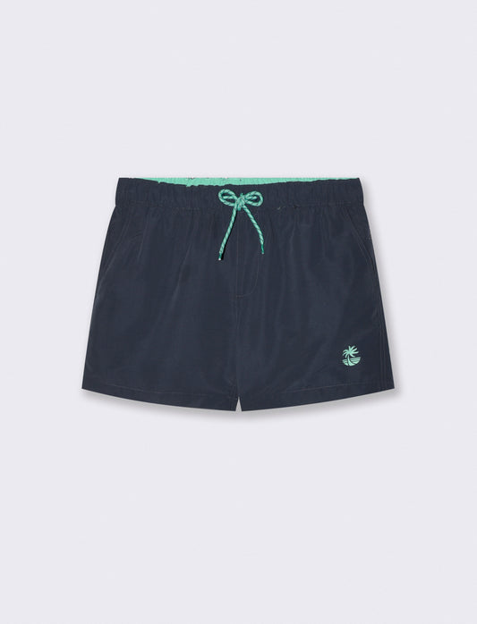 Basic Swimwear with Internal Mesh Lining - Blue