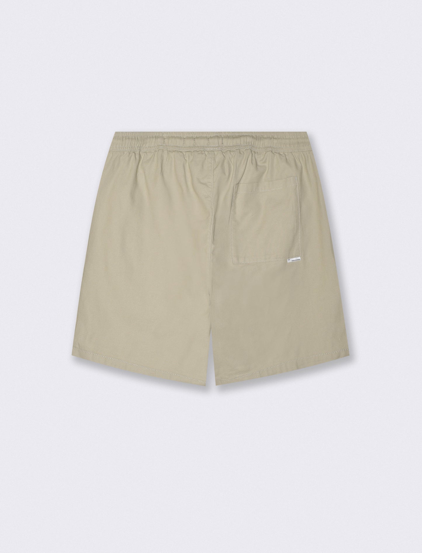 Bermuda Jogger in Cotone Strutturato - Grigio stone