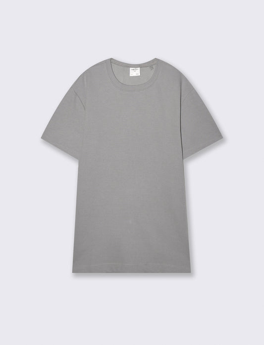 T-shirt girocollo effetto slavato ottoman - Grigio