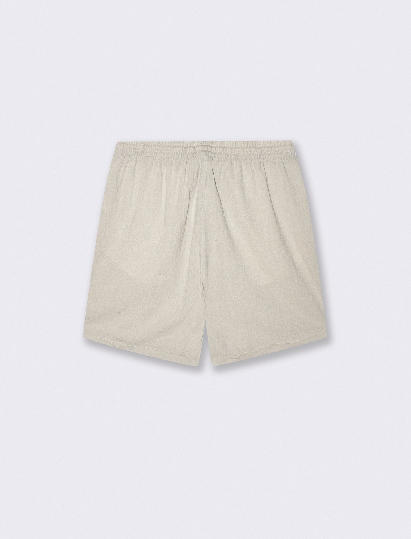 Bermuda Jogger in Tessuto Goffrato - Grigio stone