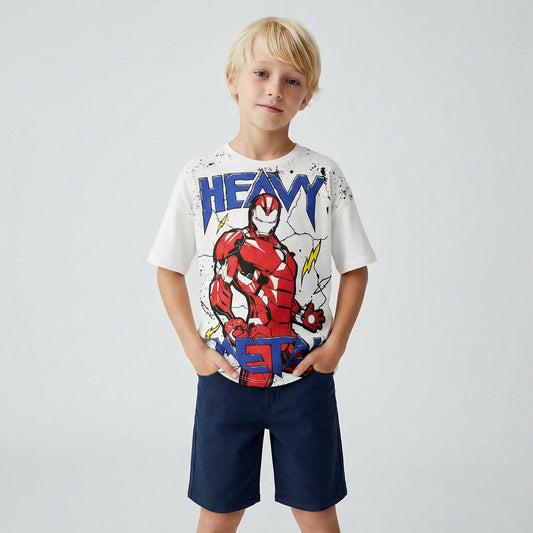 T-shirt MARVEL per giovani fan - Bianco