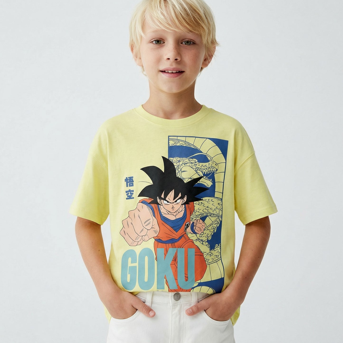 Dragon Ball T-shirt for young Goku fans - Green