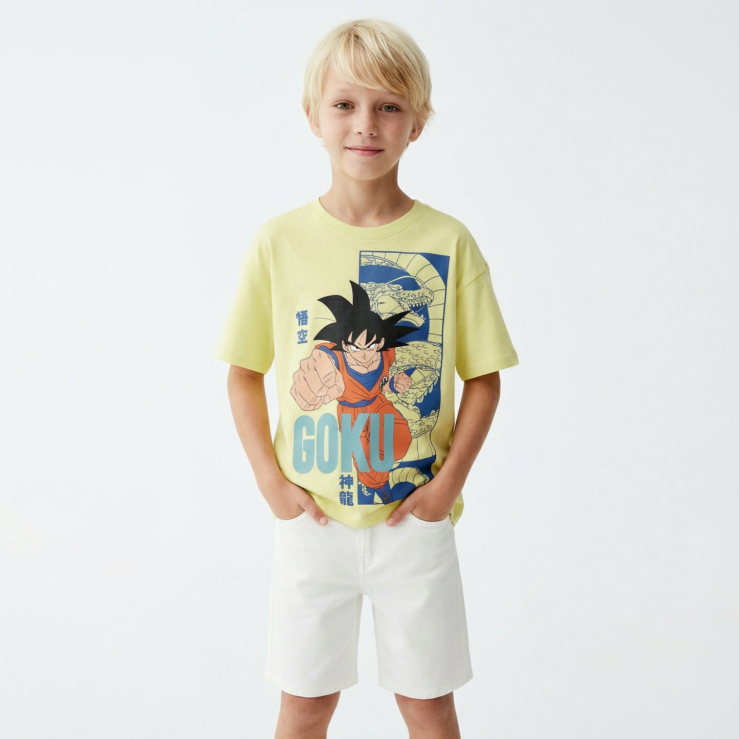 Dragon Ball T-shirt for young Goku fans - Green