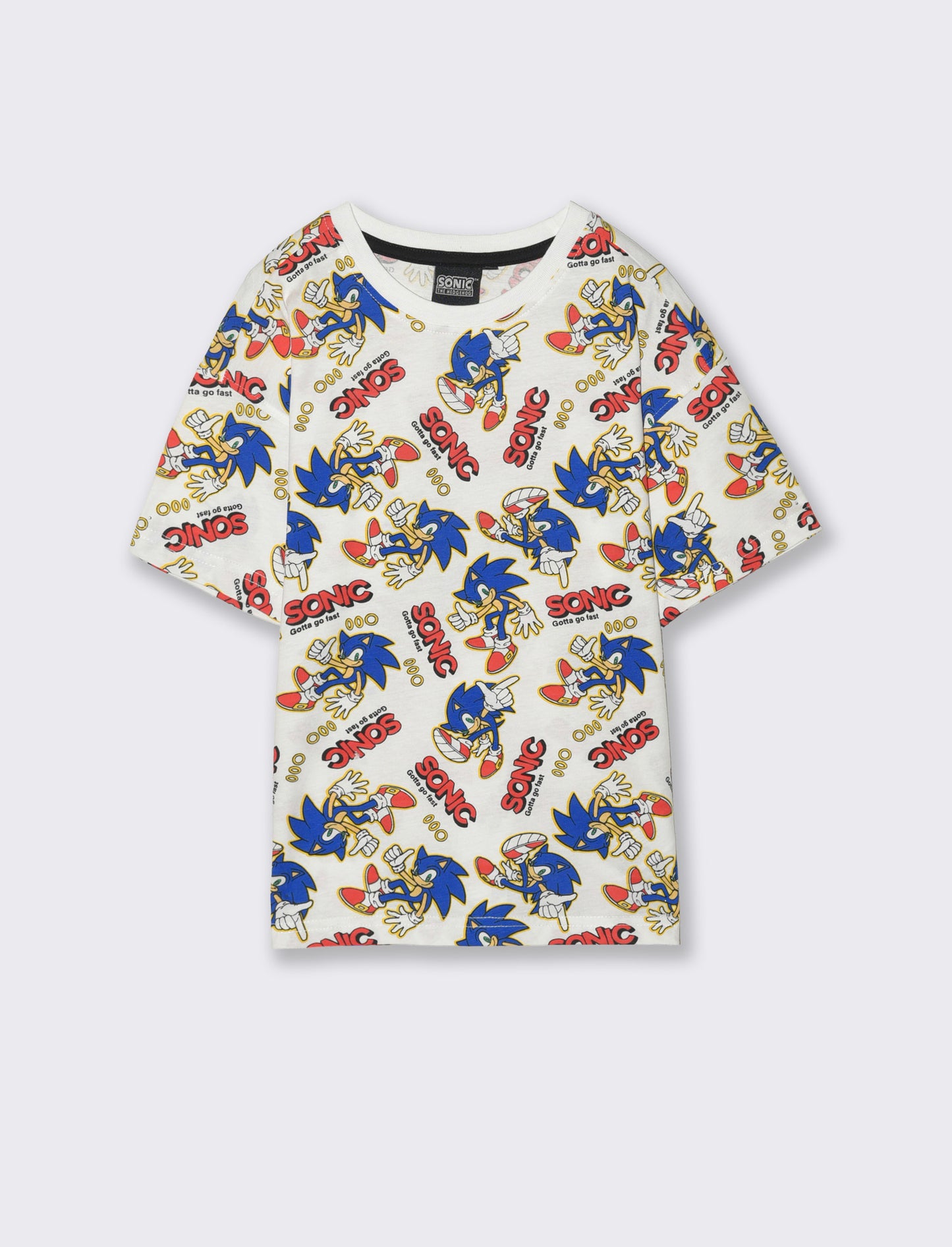 T-shirt Sonic: divertimento per bambini - Fantasia