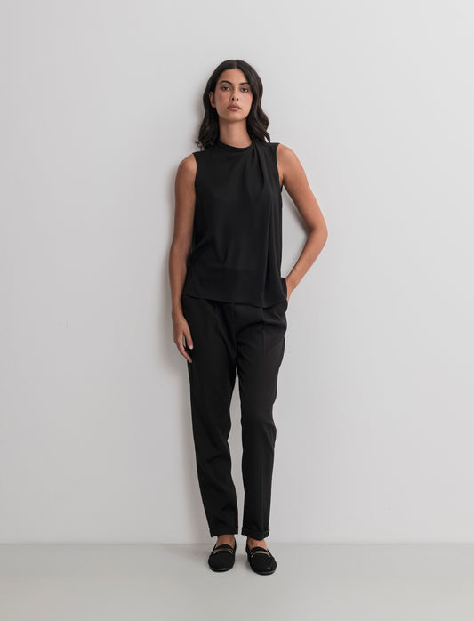 PANTALONE SLIM - Nero