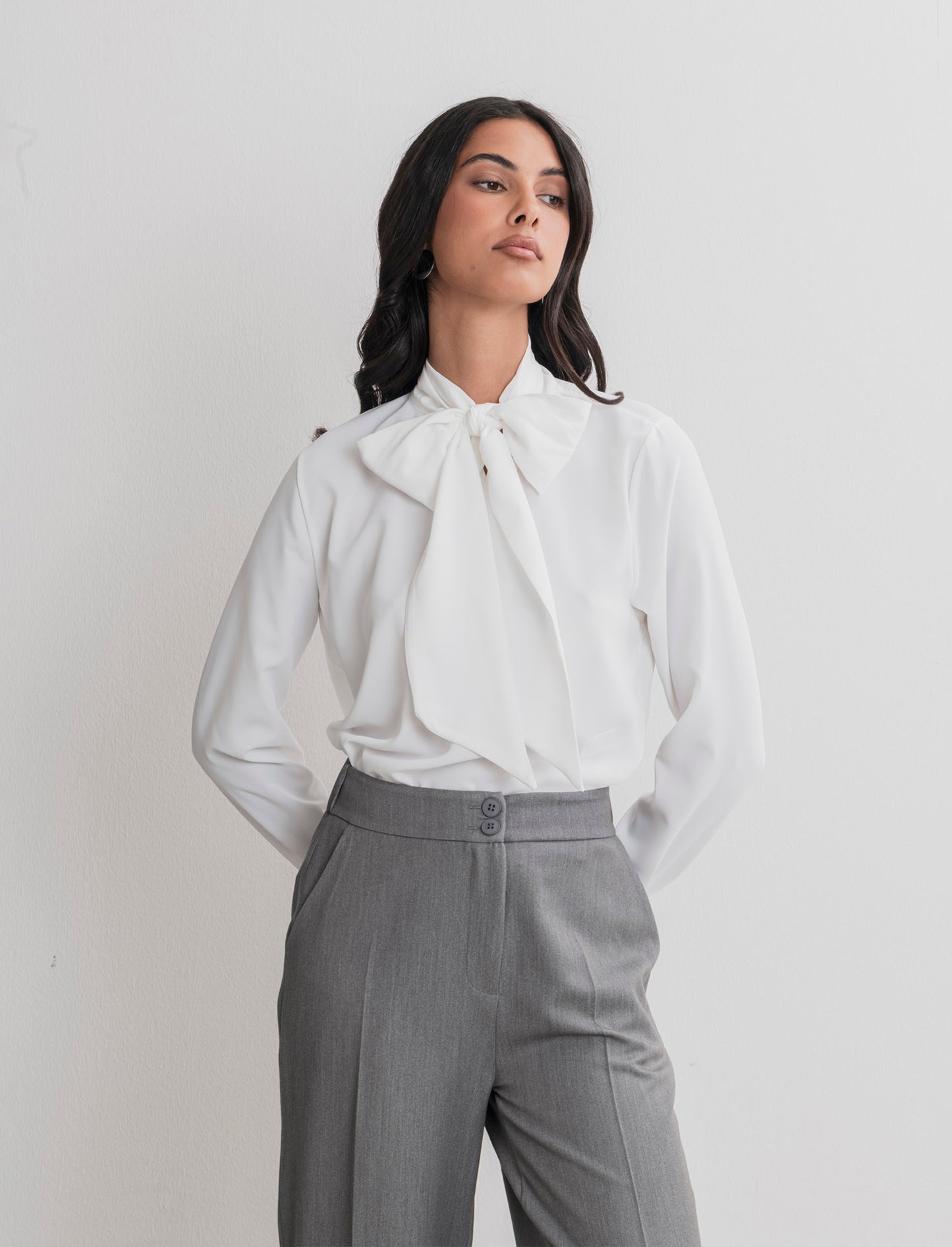 CASACCA CON FUSCIACCA - Bianco panna