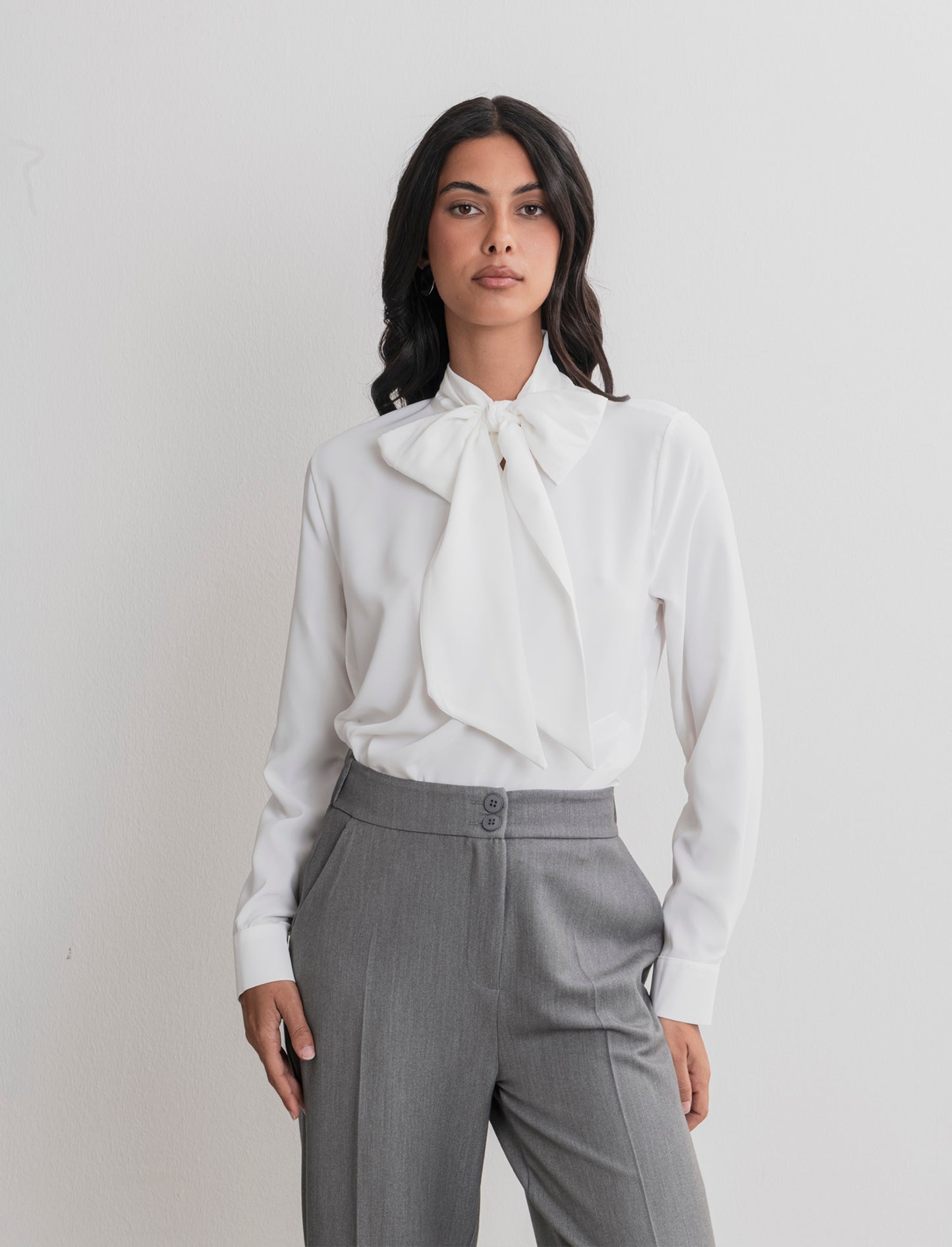 CASACCA CON FUSCIACCA - Bianco panna