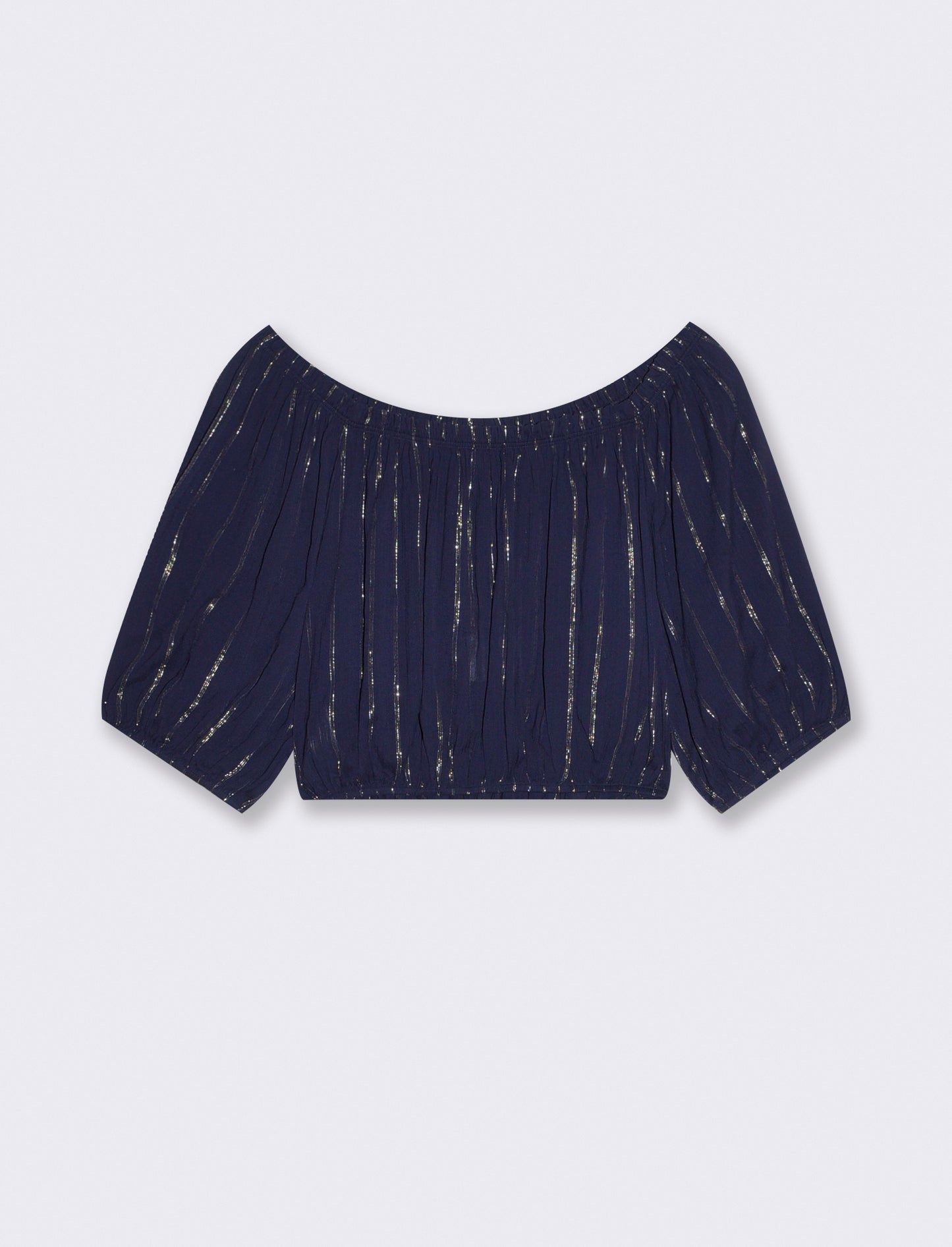 VESTITO CHEMISEIR STAMPATO - Blu