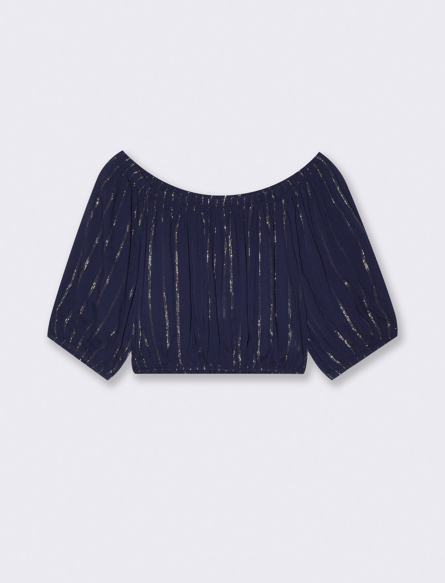 VESTITO CHEMISEIR STAMPATO - Blu