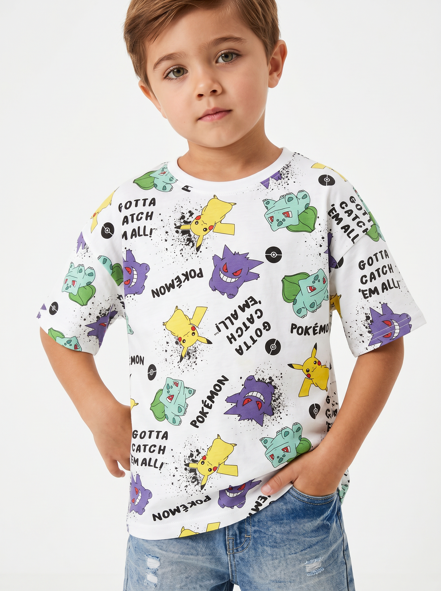 T-shirt Pokemon: divertimento per i giovani - Fantasia