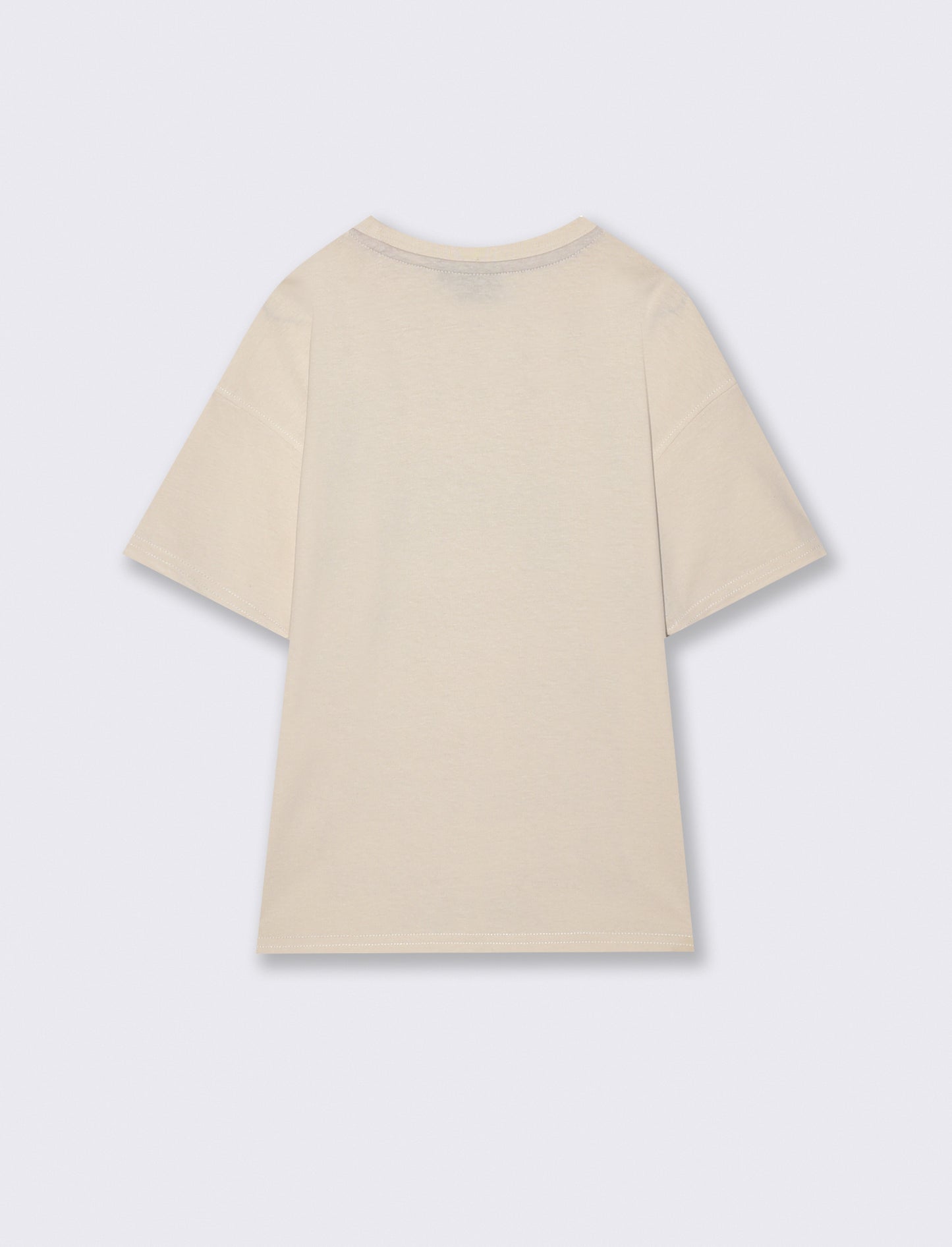 One Piece T-shirt for Young Fans - Beige