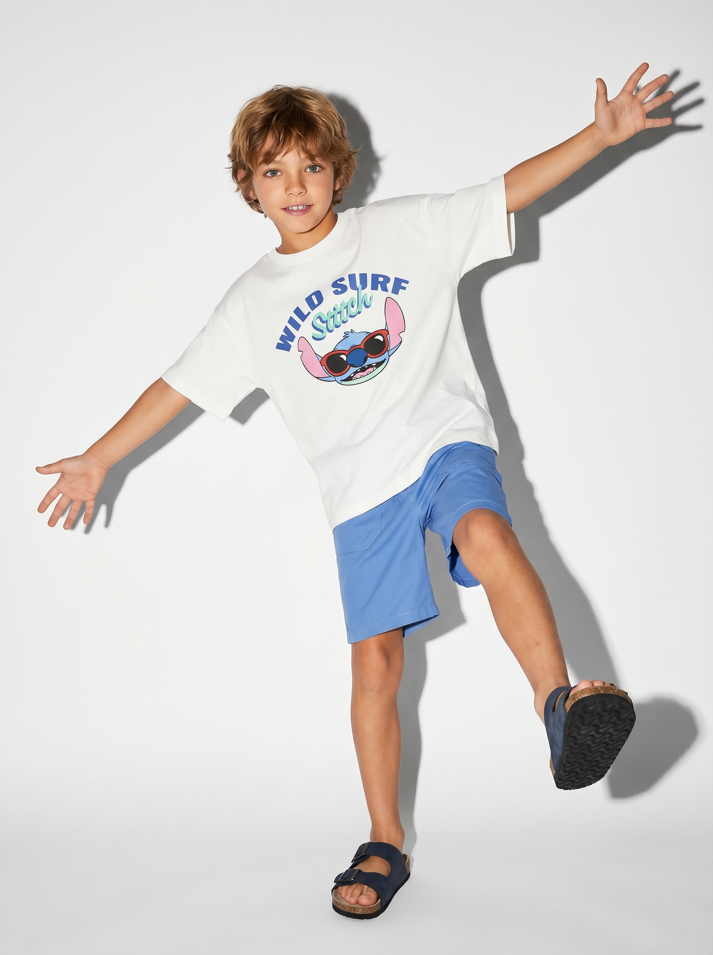 T-shirt Stich: divertente e versatile - Bianco