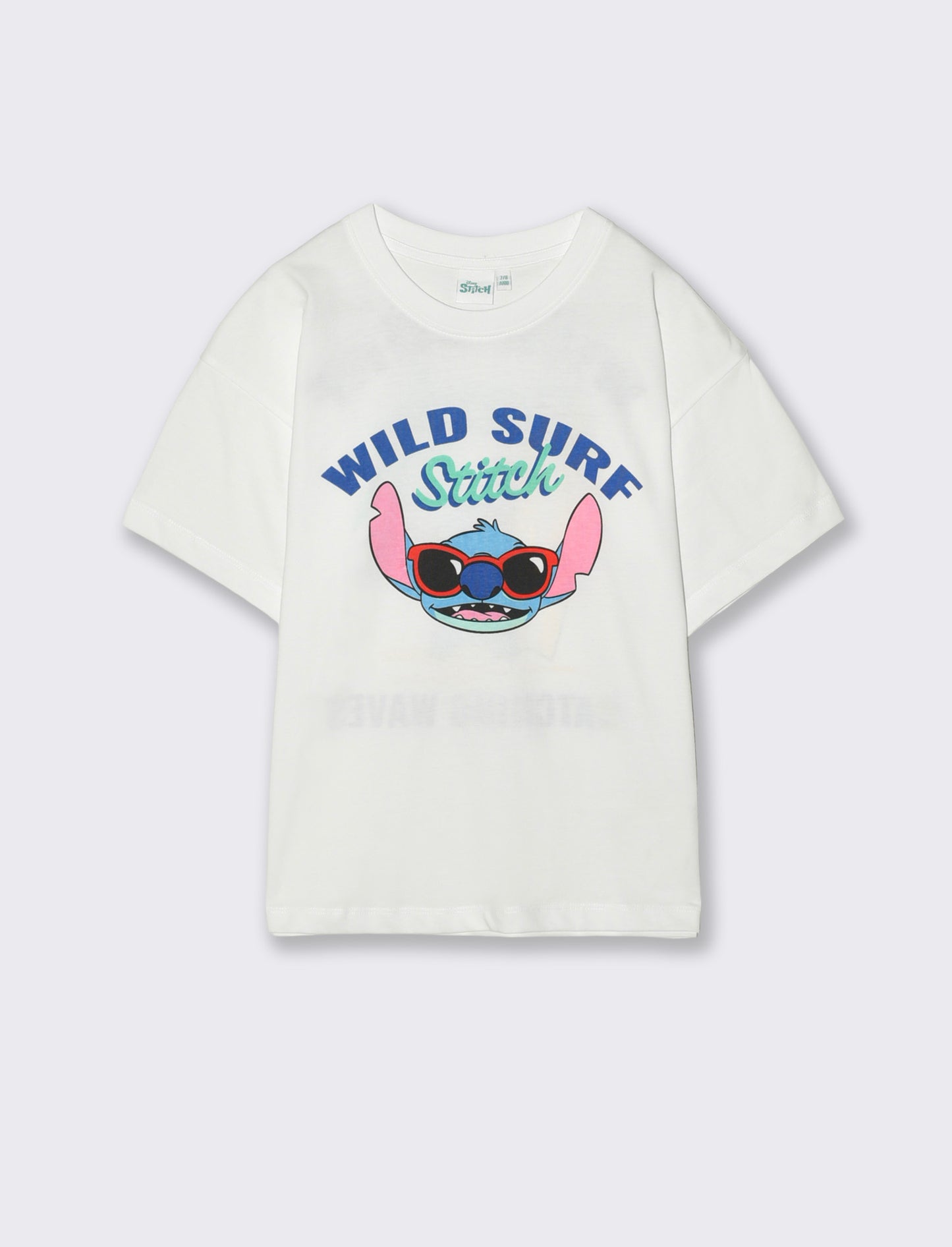 T-shirt Stich: divertente e versatile - Bianco
