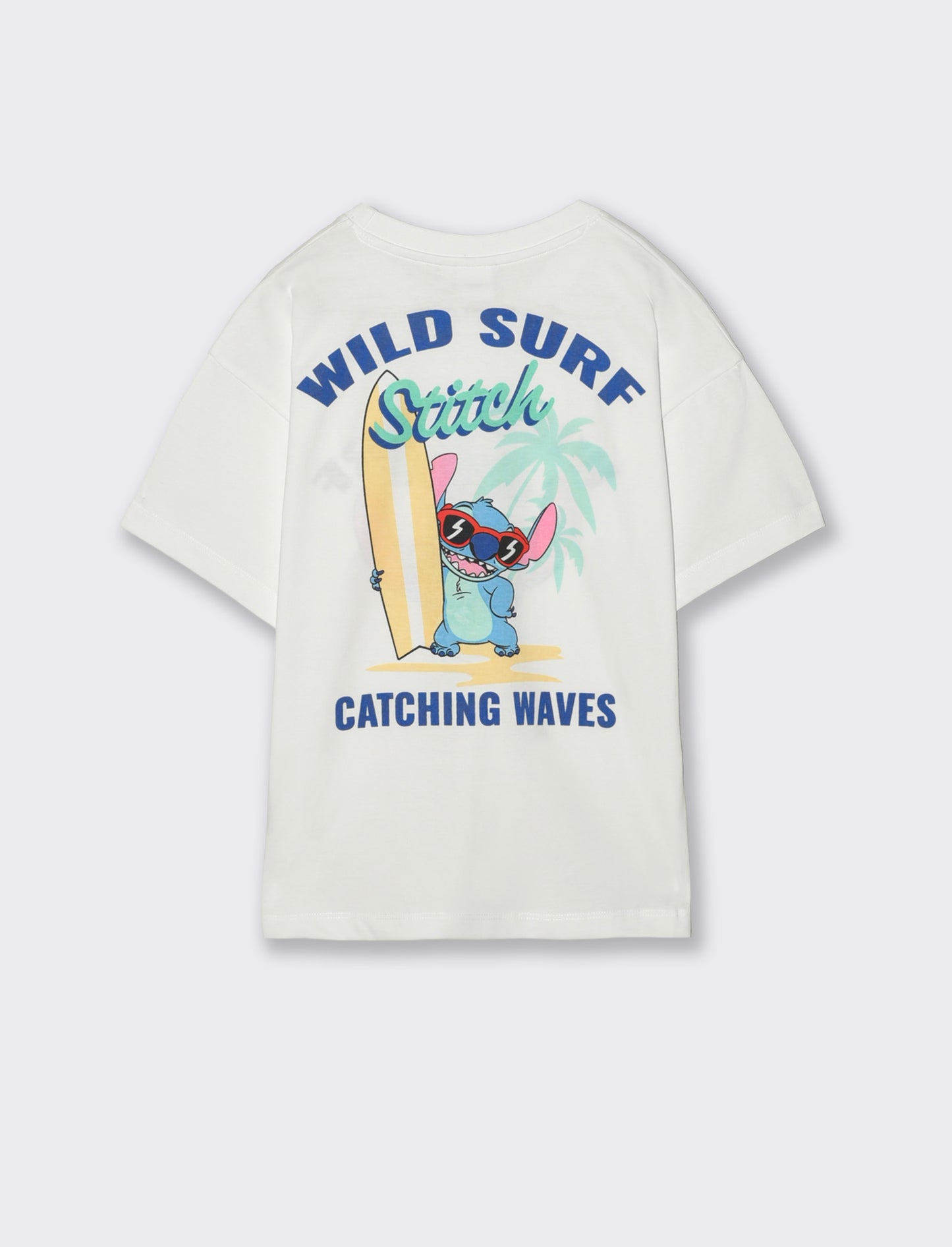 T-shirt Stich: divertente e versatile - Bianco