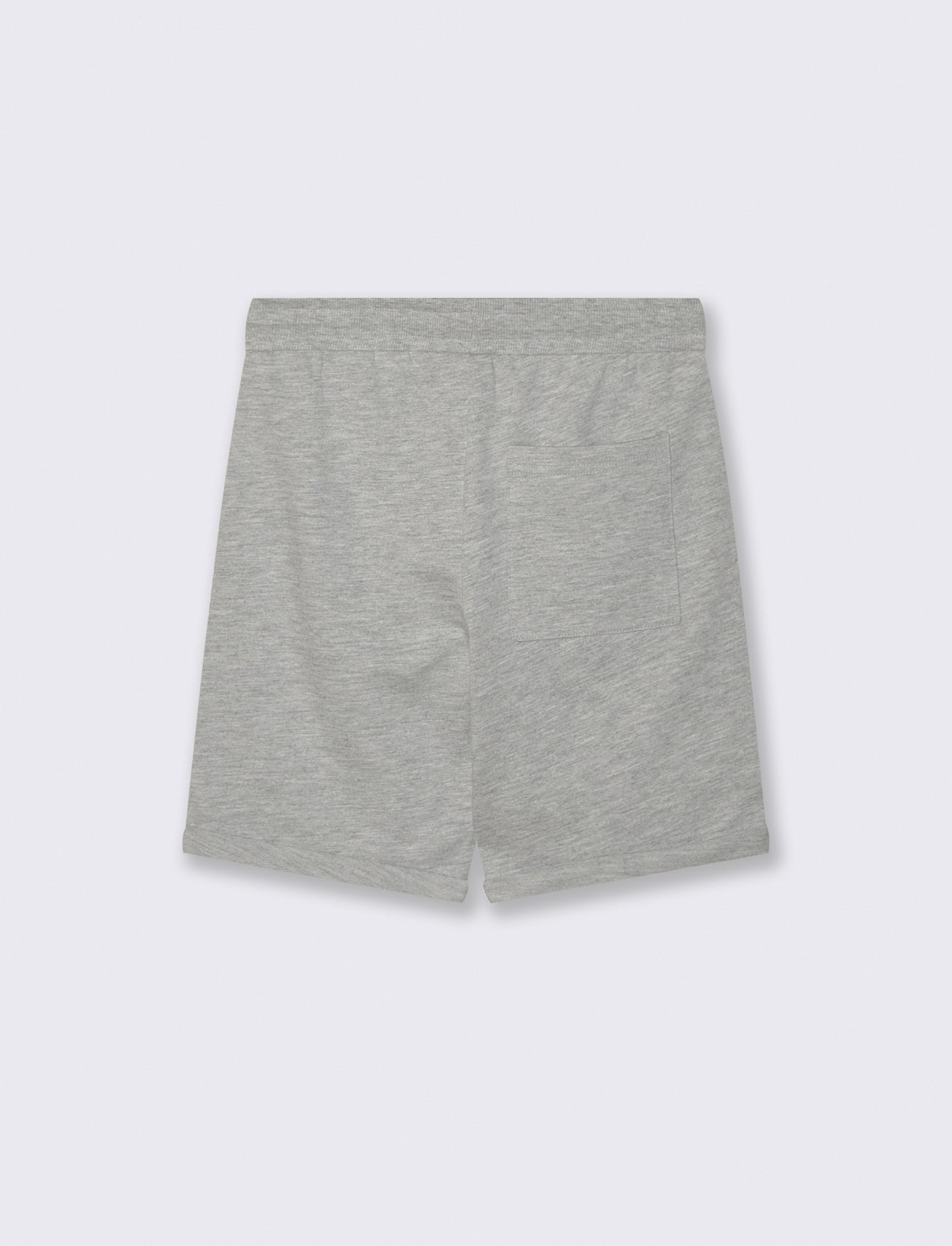 Bermuda in cotone con stampa personaggi - Grigio mel.
