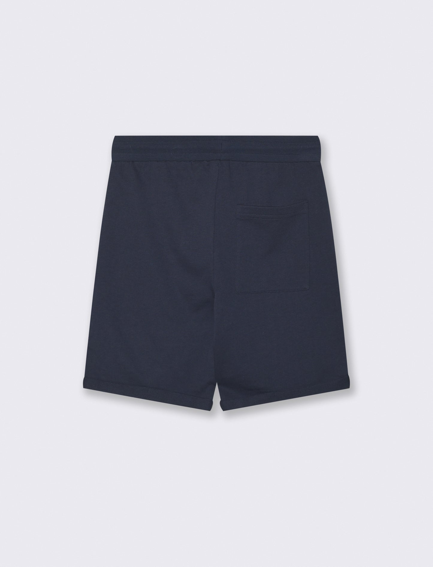 Bermuda in cotone con stampa personaggi - Blu