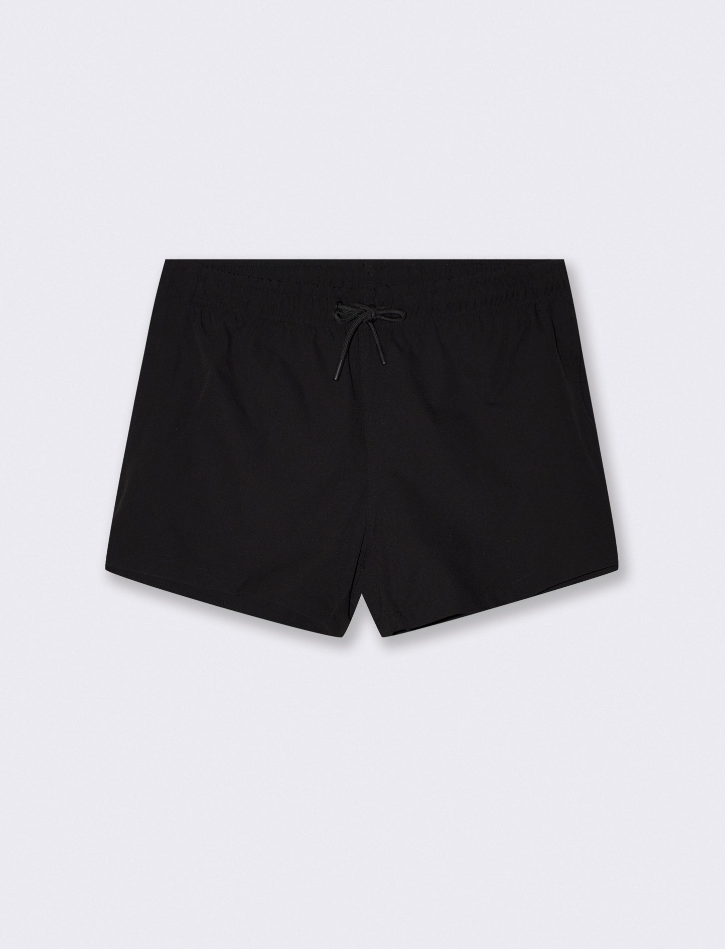 Textured seersucker suit with pockets - Black