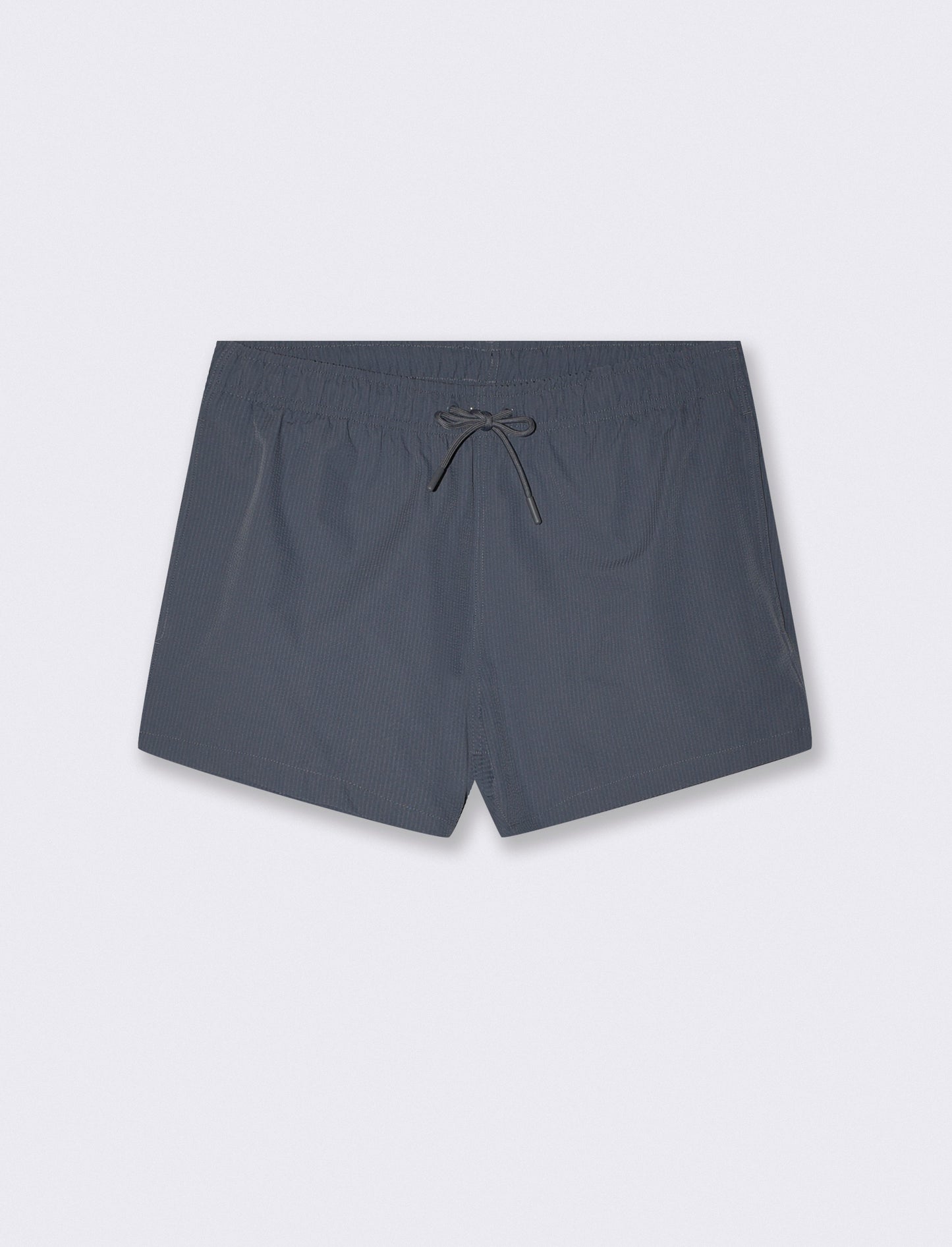 Textured seersucker suit with pockets - Blue