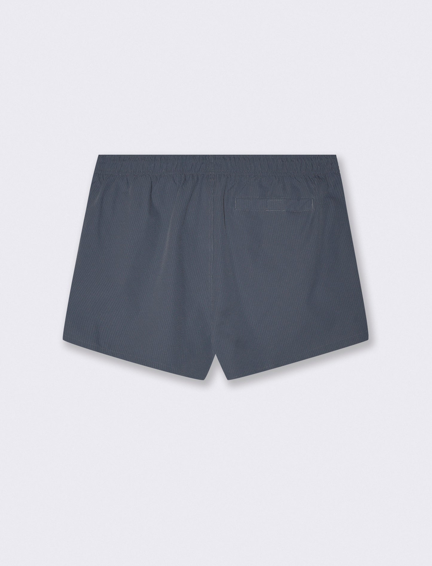 Textured seersucker suit with pockets - Blue