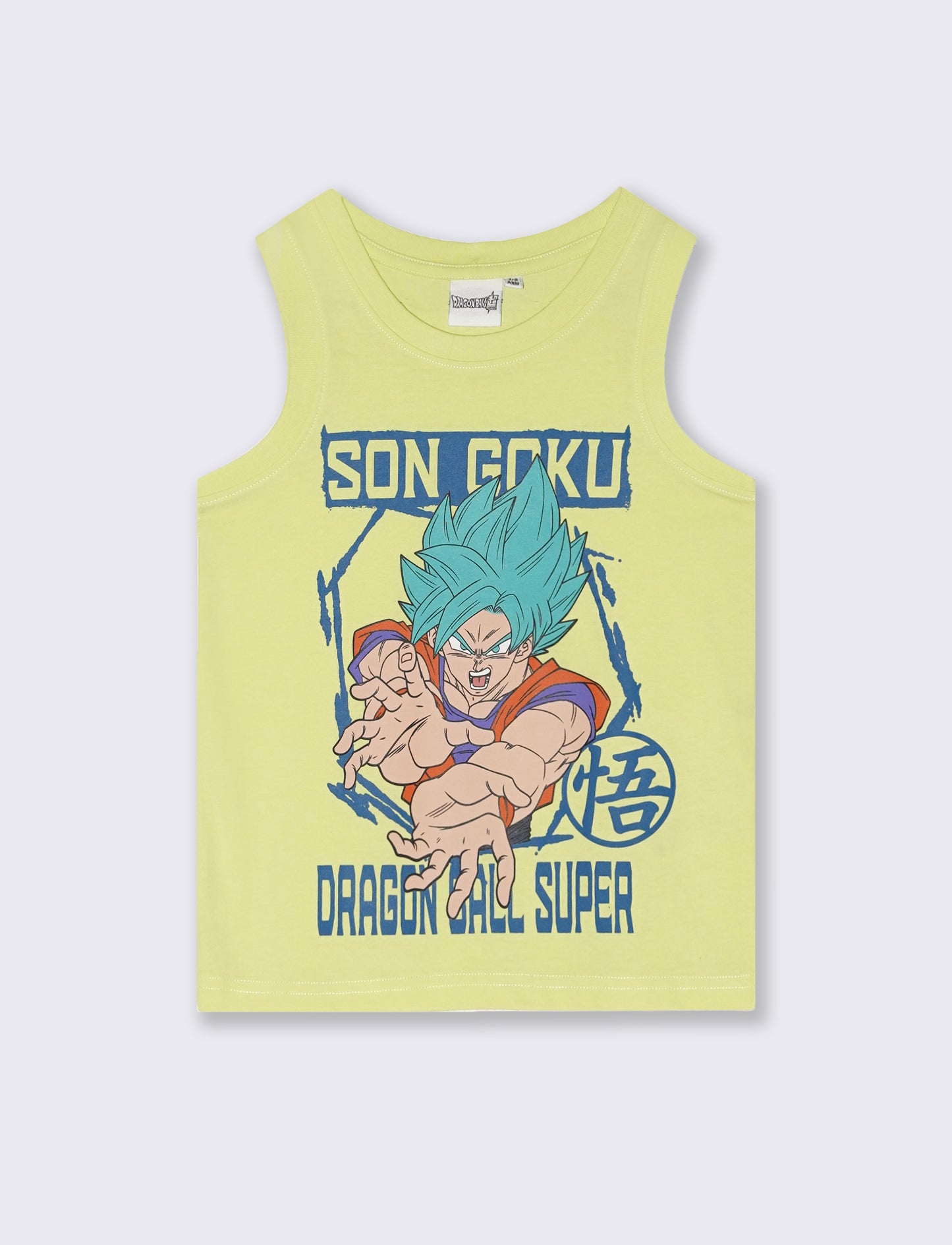 Canotta divertente con Dragon-ball e Minions - Verde