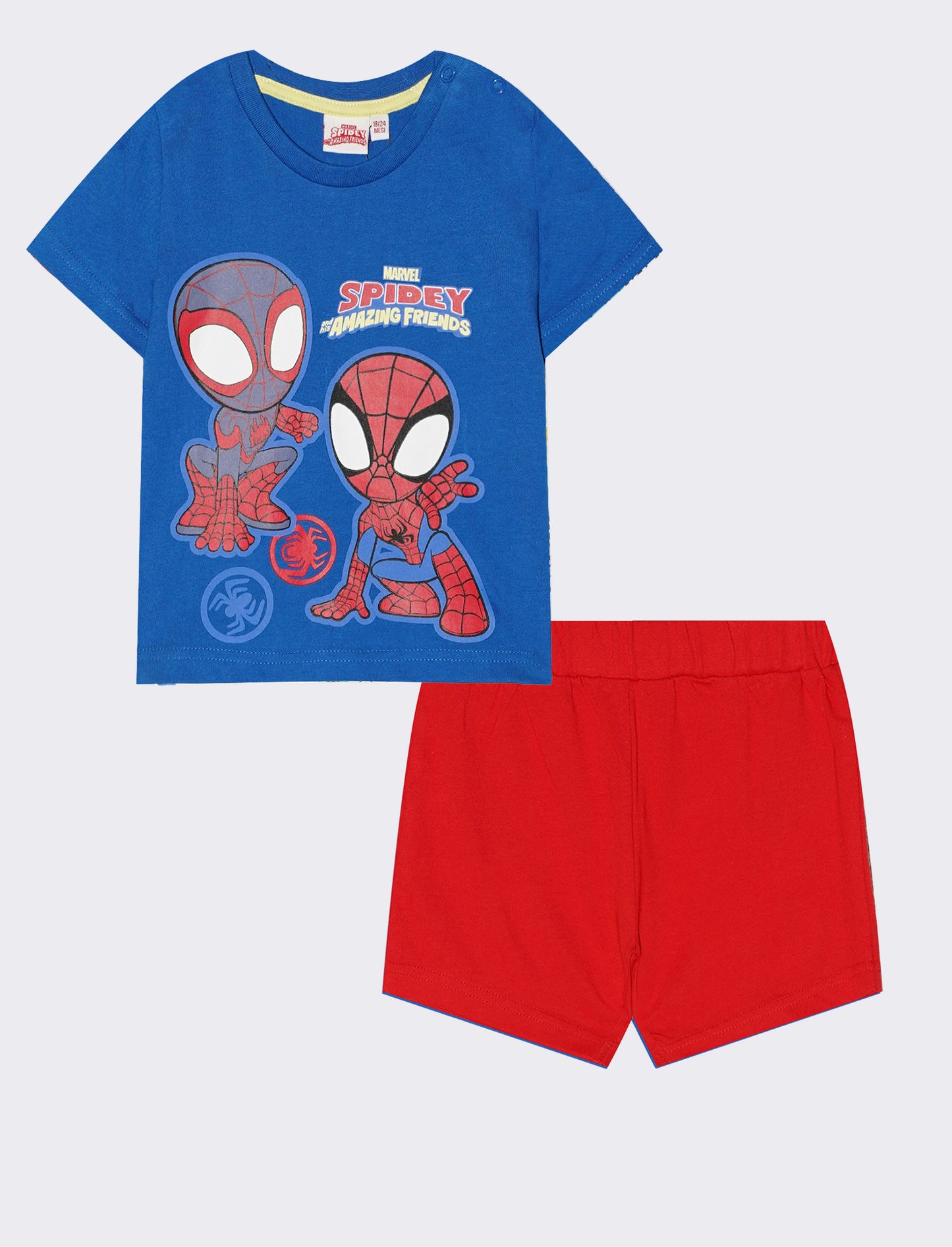Set Spidey due pezzi: maglietta e bermuda - Avion