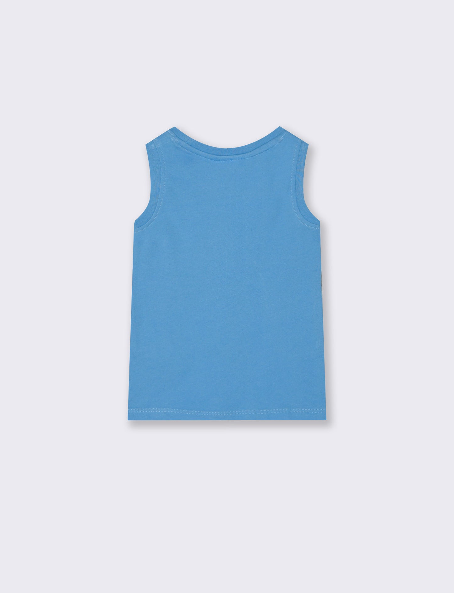 Spidey two-piece sleeveless suit - Sky blue