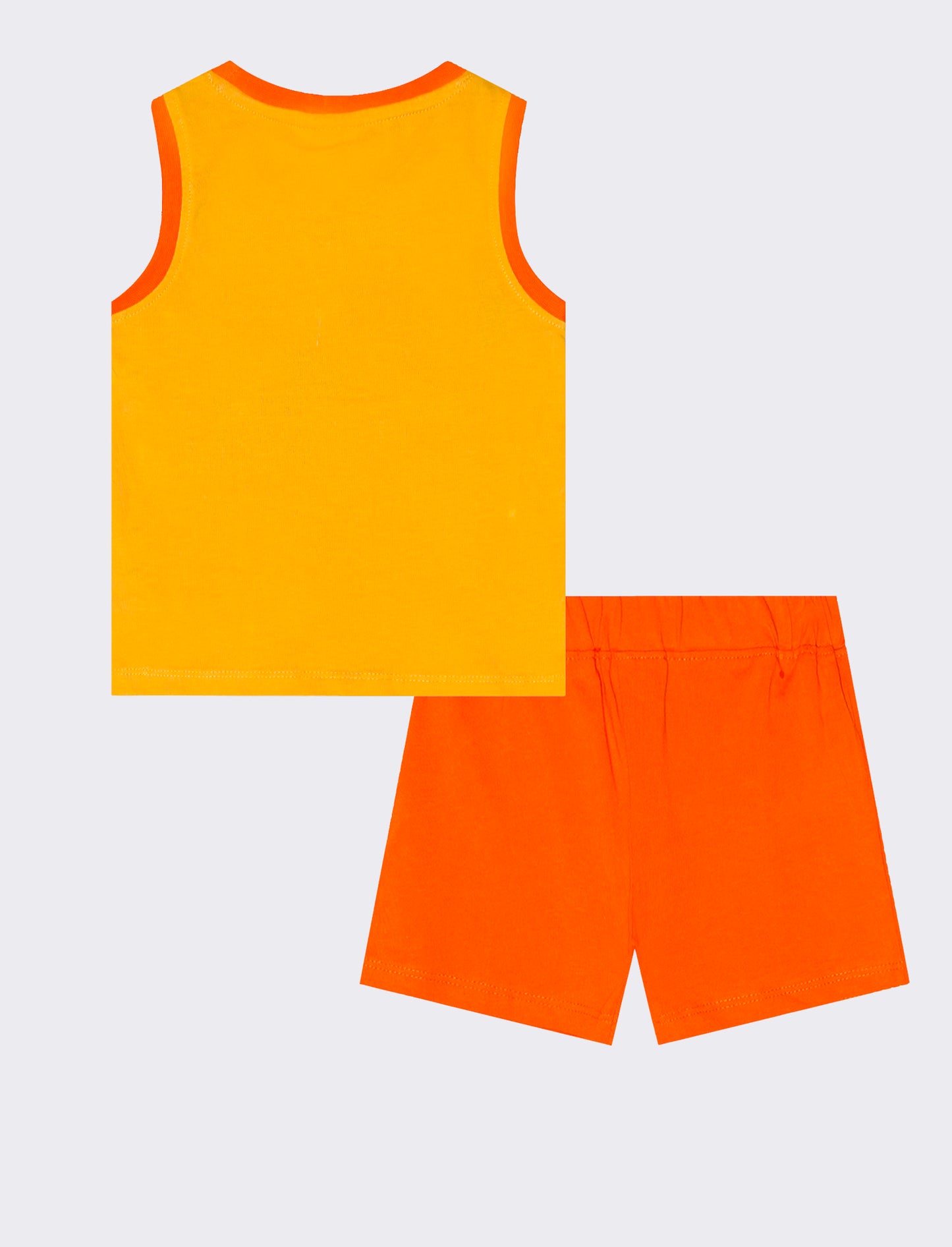 Completo giromanica Re Leone due pezzi - Arancio