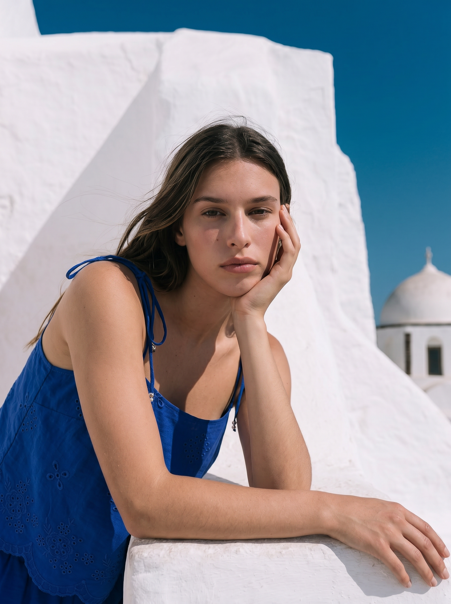 Top con Pizzo e Bretelle con Fiocco - Royal