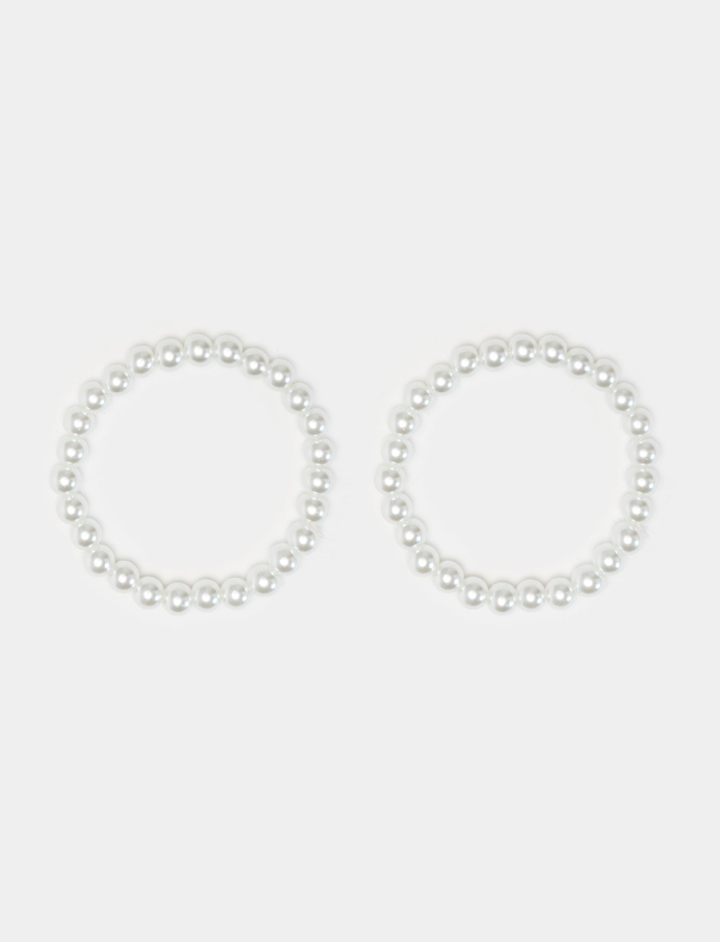 Elegant Pearl Women's Bracelet - White