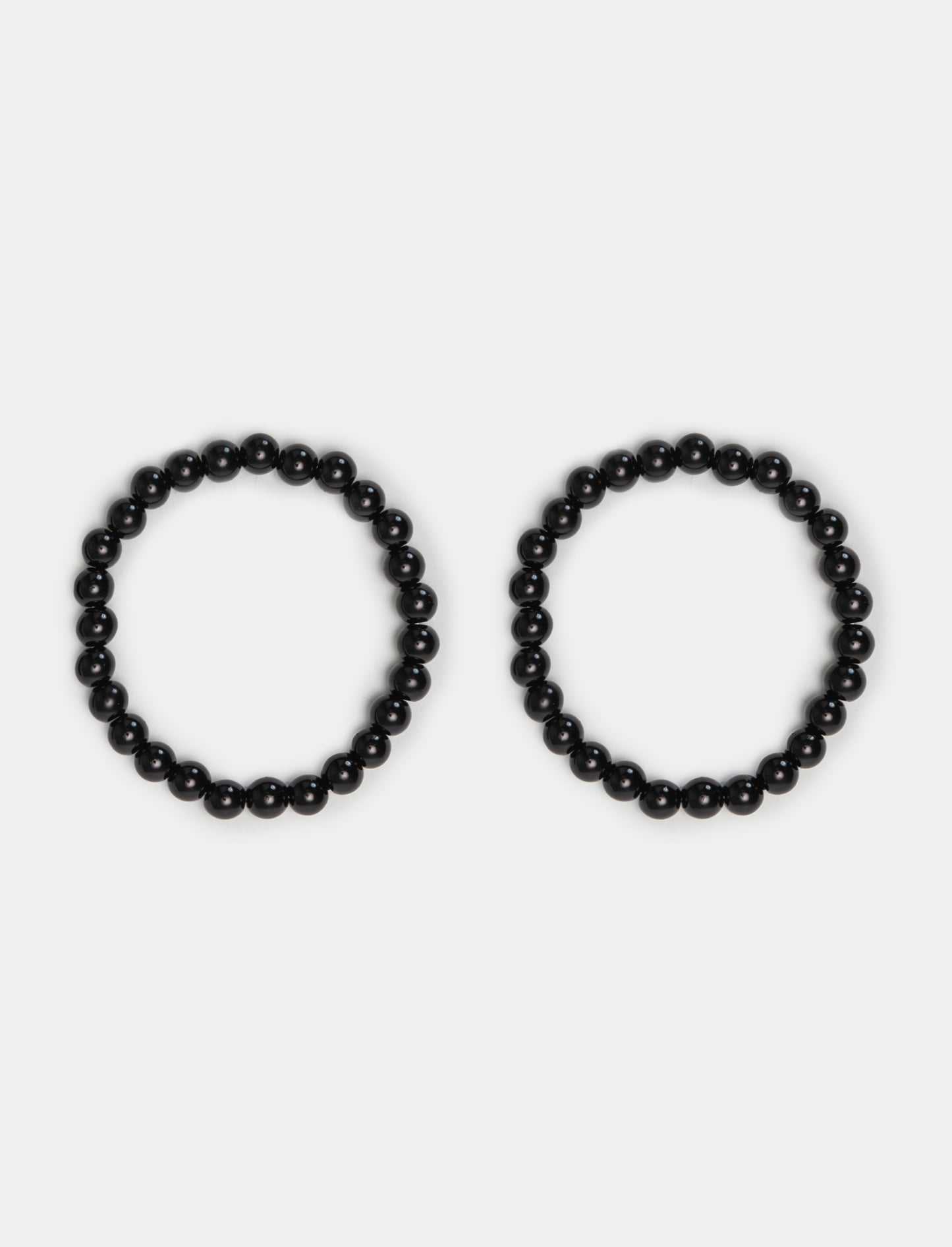 Bracciale da donna con perle - Nero