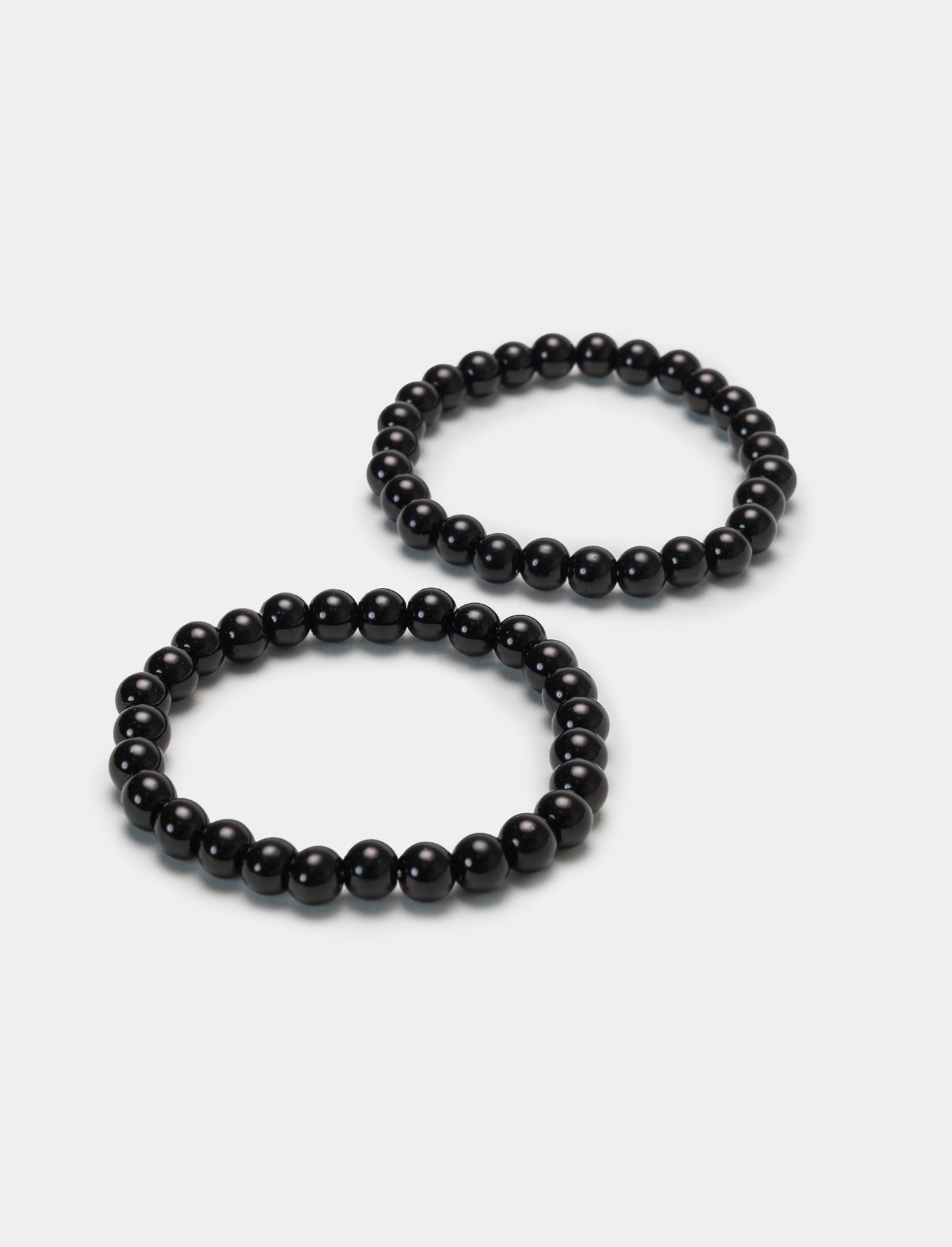 Bracciale da donna con perle - Nero