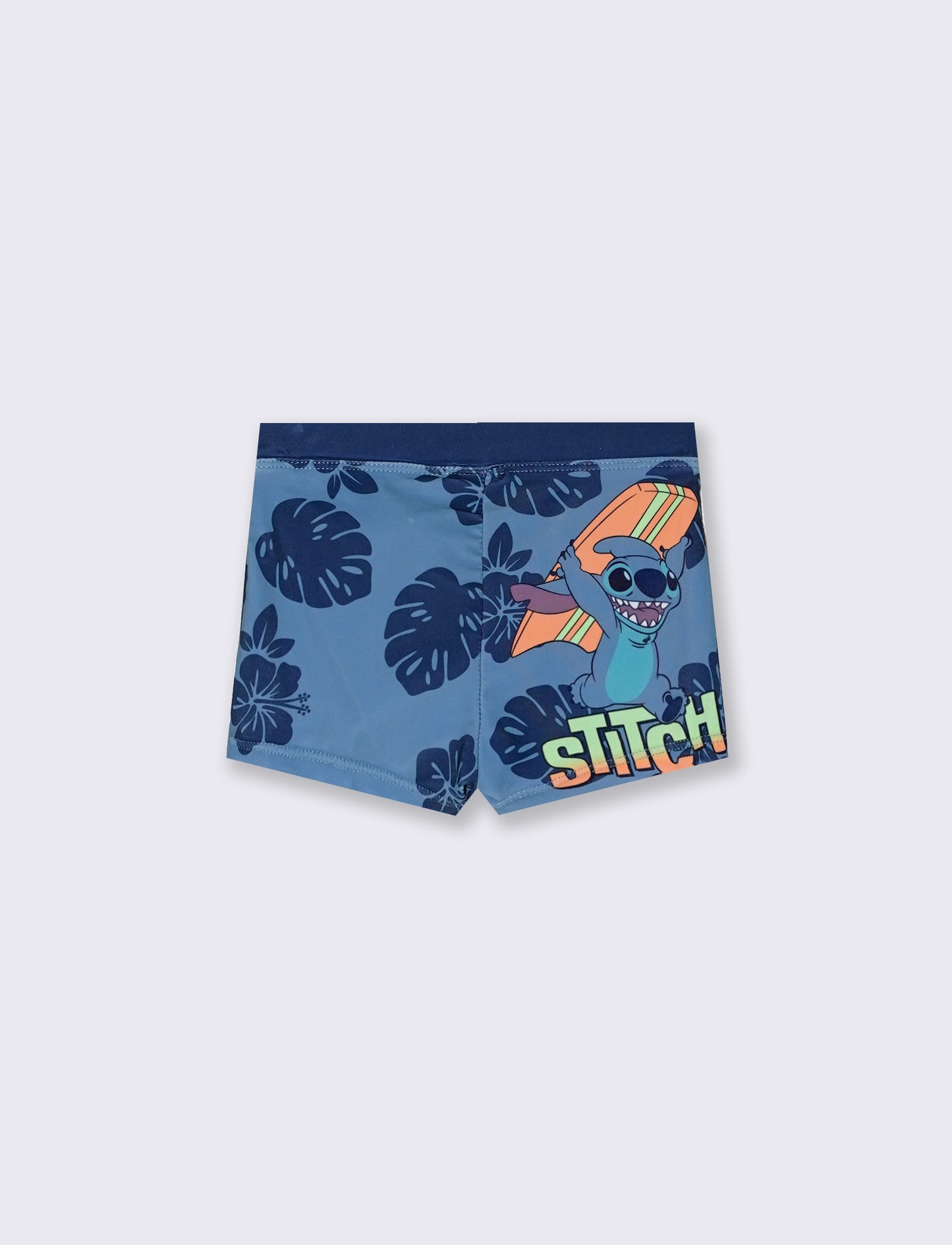 Costume boxer Stitch con stampa Disney - Blu navy