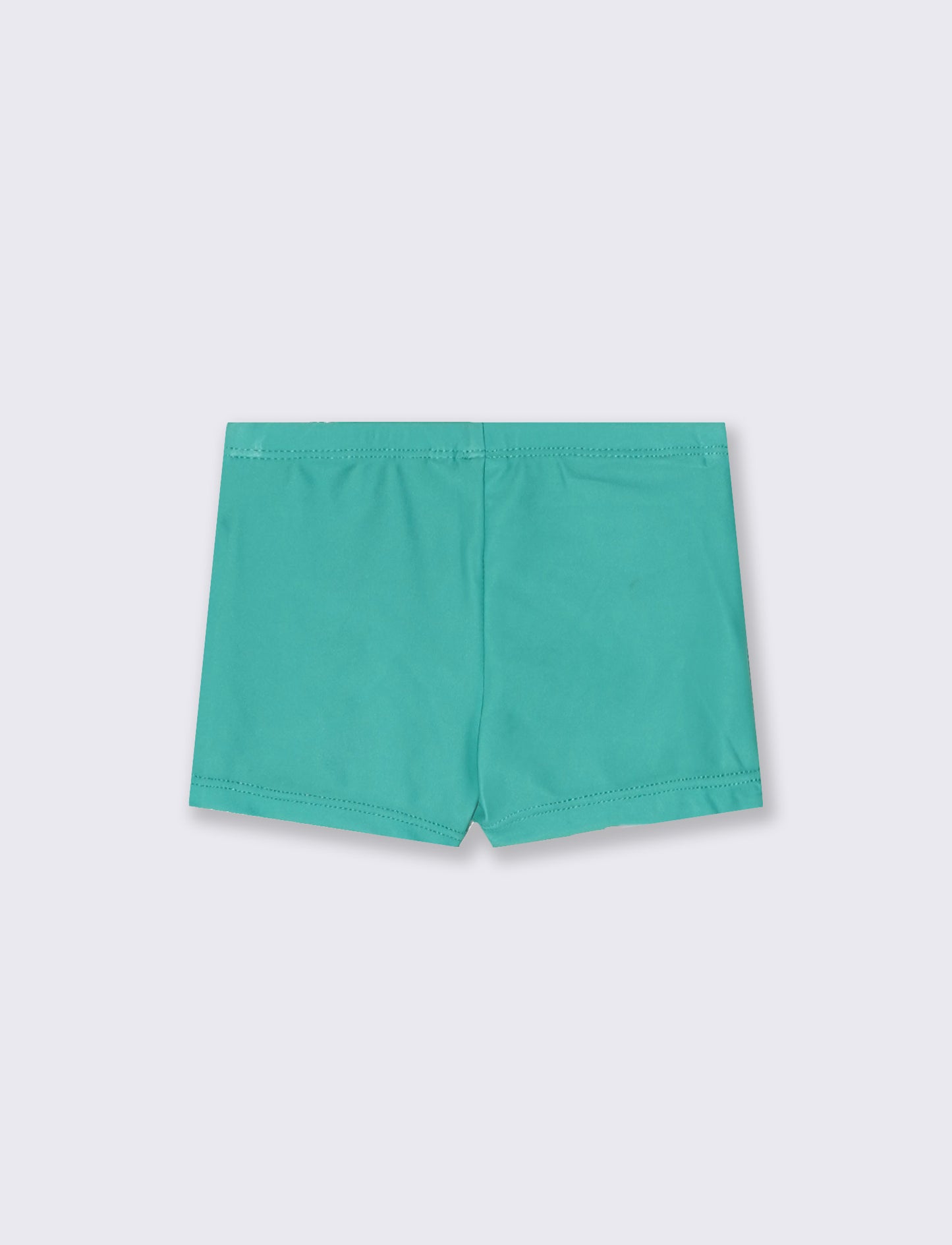 Costume Re Leone modello boxer tinta unita - Verde