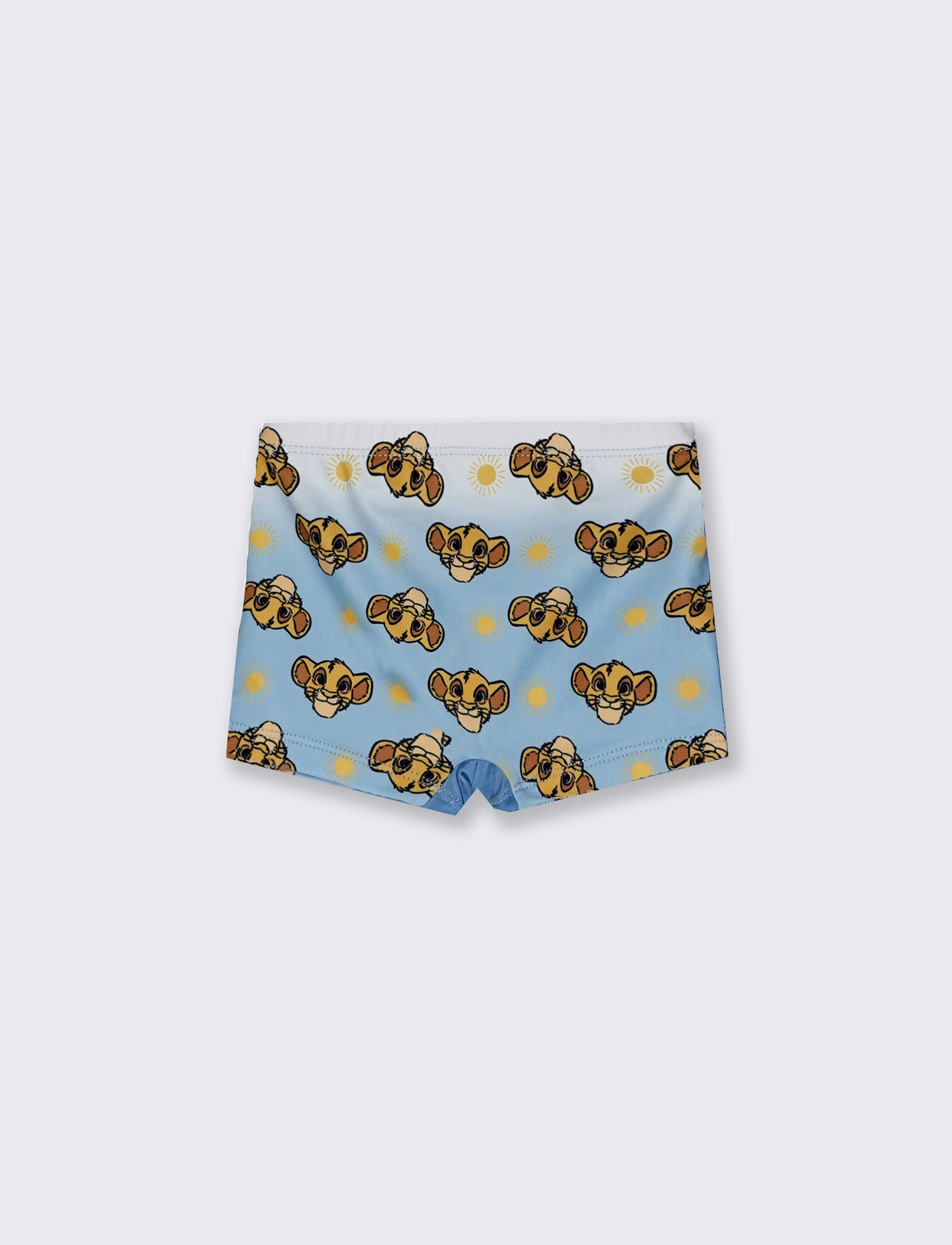 Costume boxer Re Leone con stampa Disney - Blu