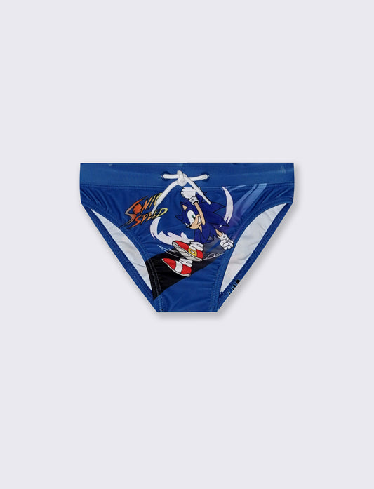 Costume slip Sonic - Blu