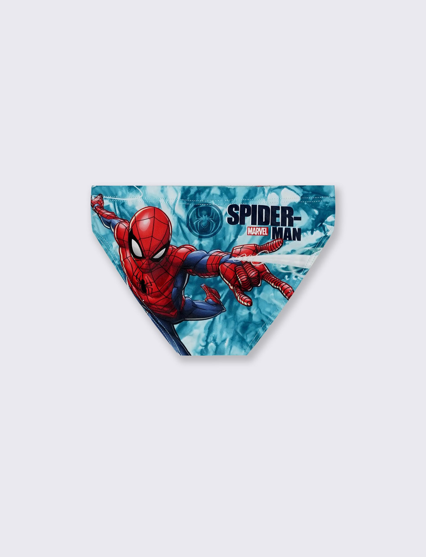 Costume Marvel Slip Spiderman Elastico - Turchese