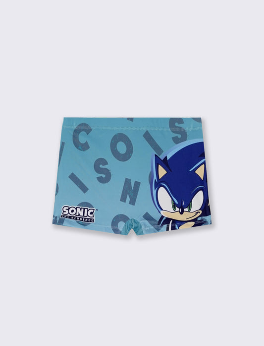 Costume boxer Sonic - Turchese
