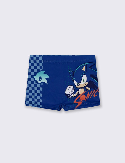 Costume boxer Sonic - Blu