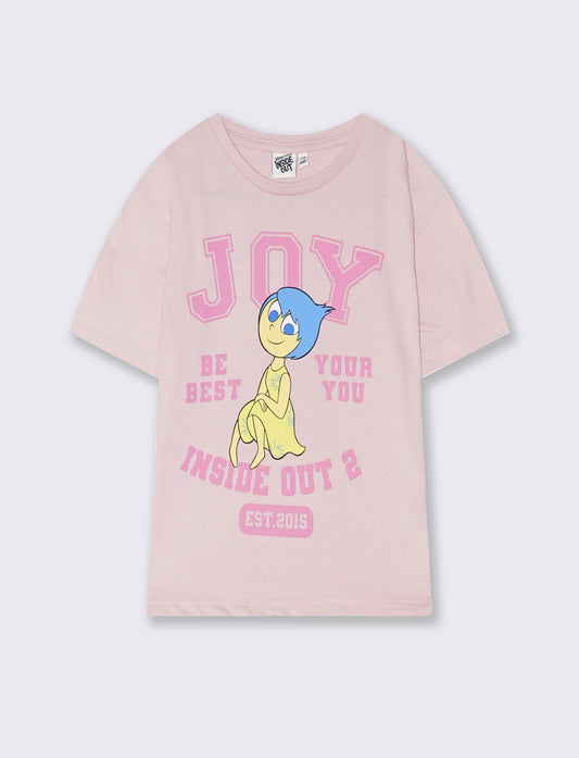 T-shirt estiva Disney Inside Out emozionante - Rosa