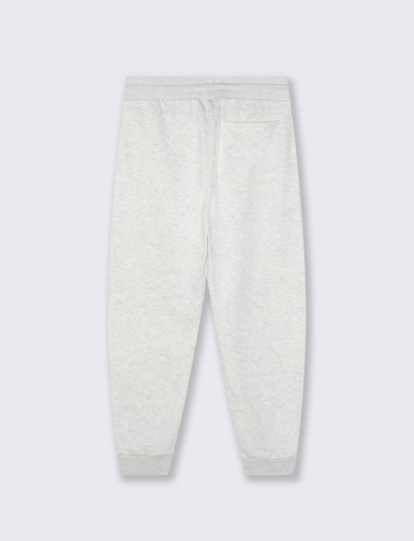 PANTALONI IN FELPA CON VITA JOGGER E STAMPE DIOS - grigio-giallo