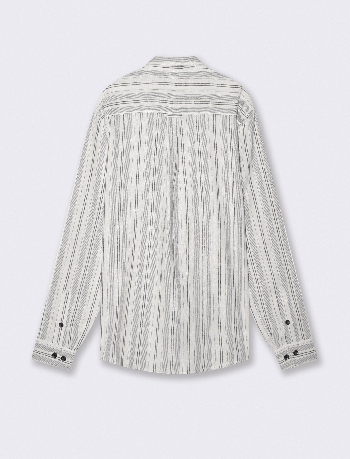 CAMICIA DA SET FANTASIA A RIGHE - Bianco