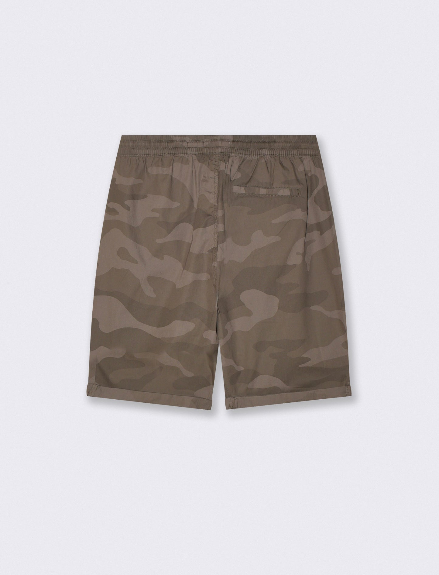 BERMUDA JOGGER FANTASIA CAMOUFLAGE - Verde mimetico