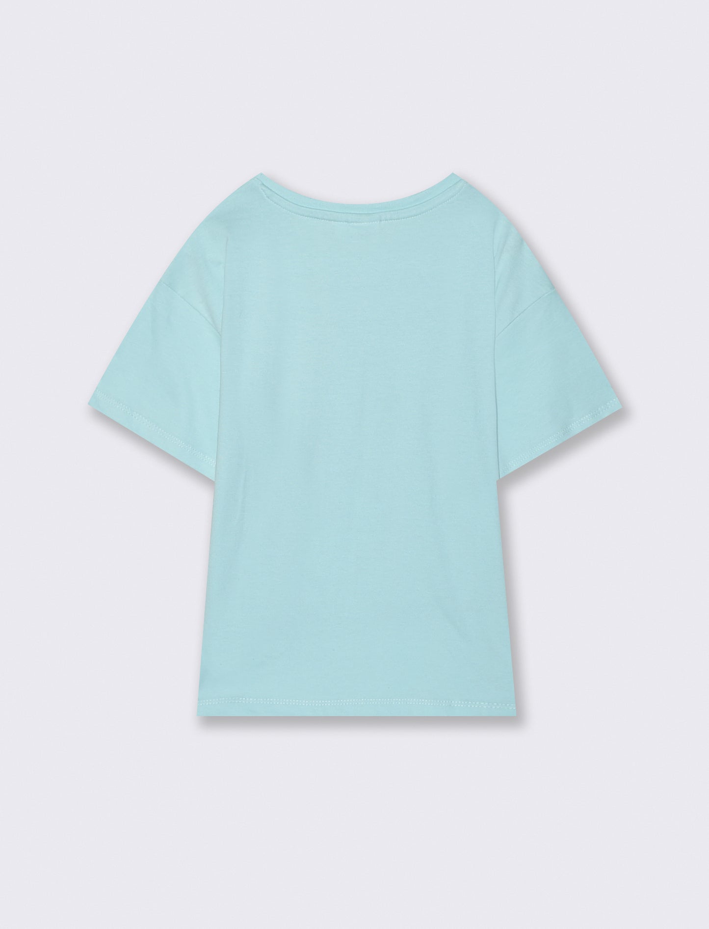 T-shirt Disney Ariel in cotone colorata - Verde acqua