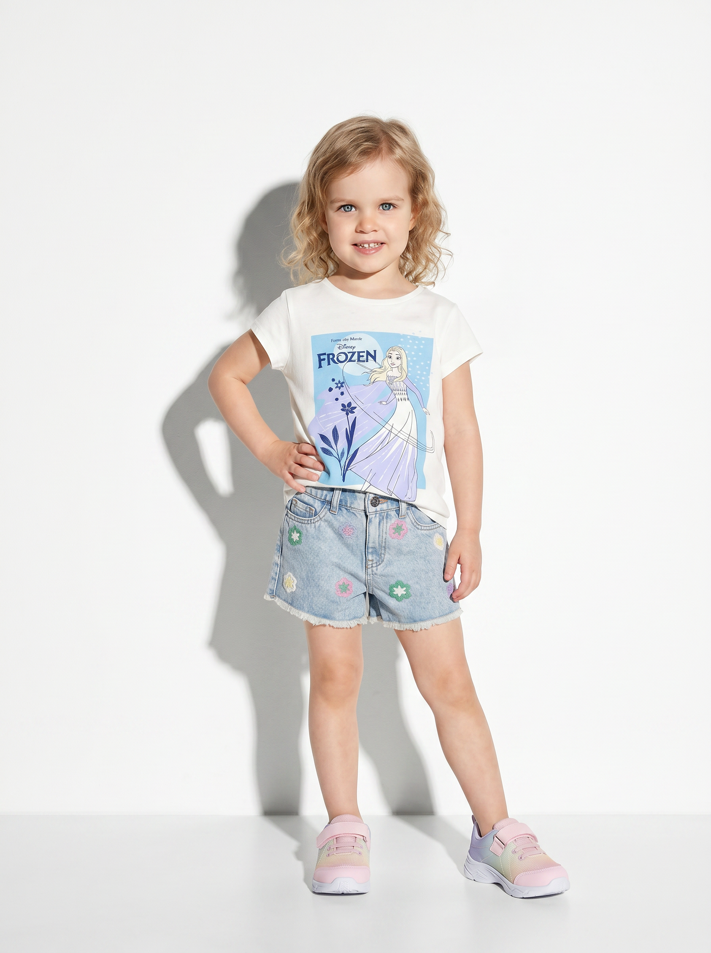 Disney Frozen Cotton Short Sleeve T-Shirt - 